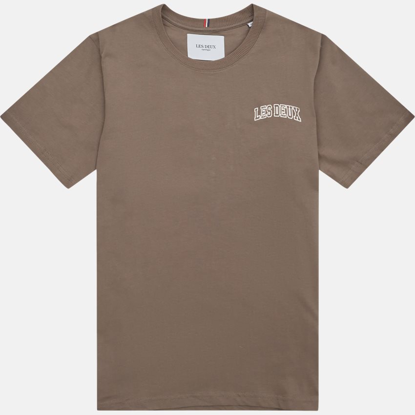 Les Deux T-shirts BLAKE T-SHIRT LDM101113 MOUNTAIN GREY/IVORY